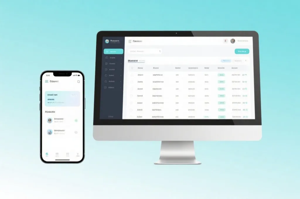 页面列表展示示意